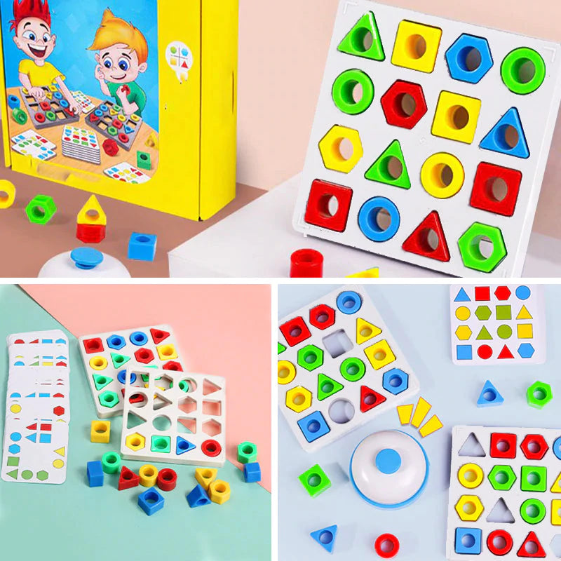 BowLift | Shape Adjustment Game Color sensory learning toy