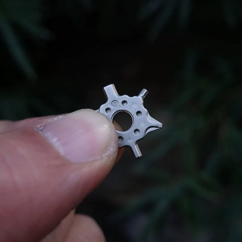 BowLift | Cool 4-in-1 Pry Tool & 6-in-1 Screwdriver Titanium Bead Chain