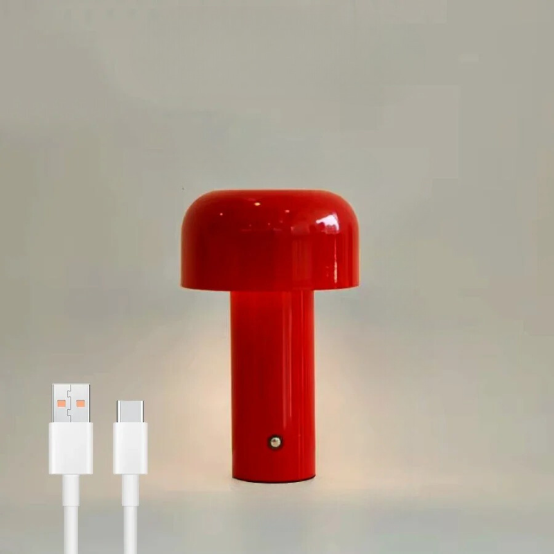 BowLift | Frendorf - Rechargeable Mushroom LED Table Lamp for a Cozy Atmosphere