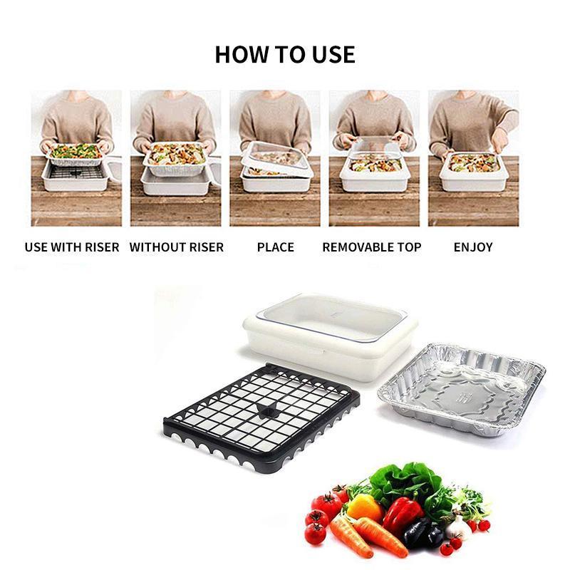 BowLift | Aluminum foil crisp container