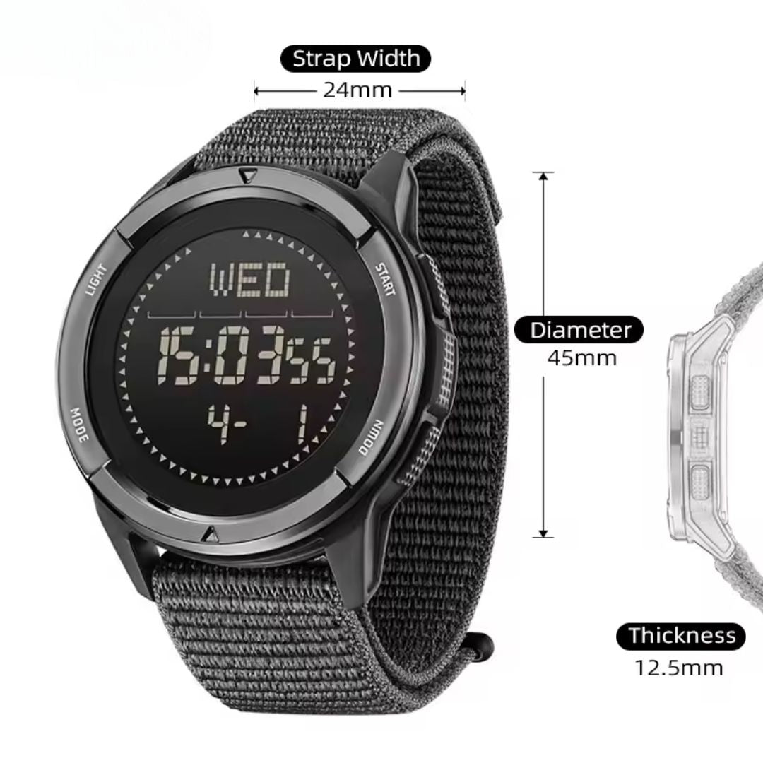 BowLift | Carbon Fiber Outdoor Watch – Lightweight & Ultra-Durable