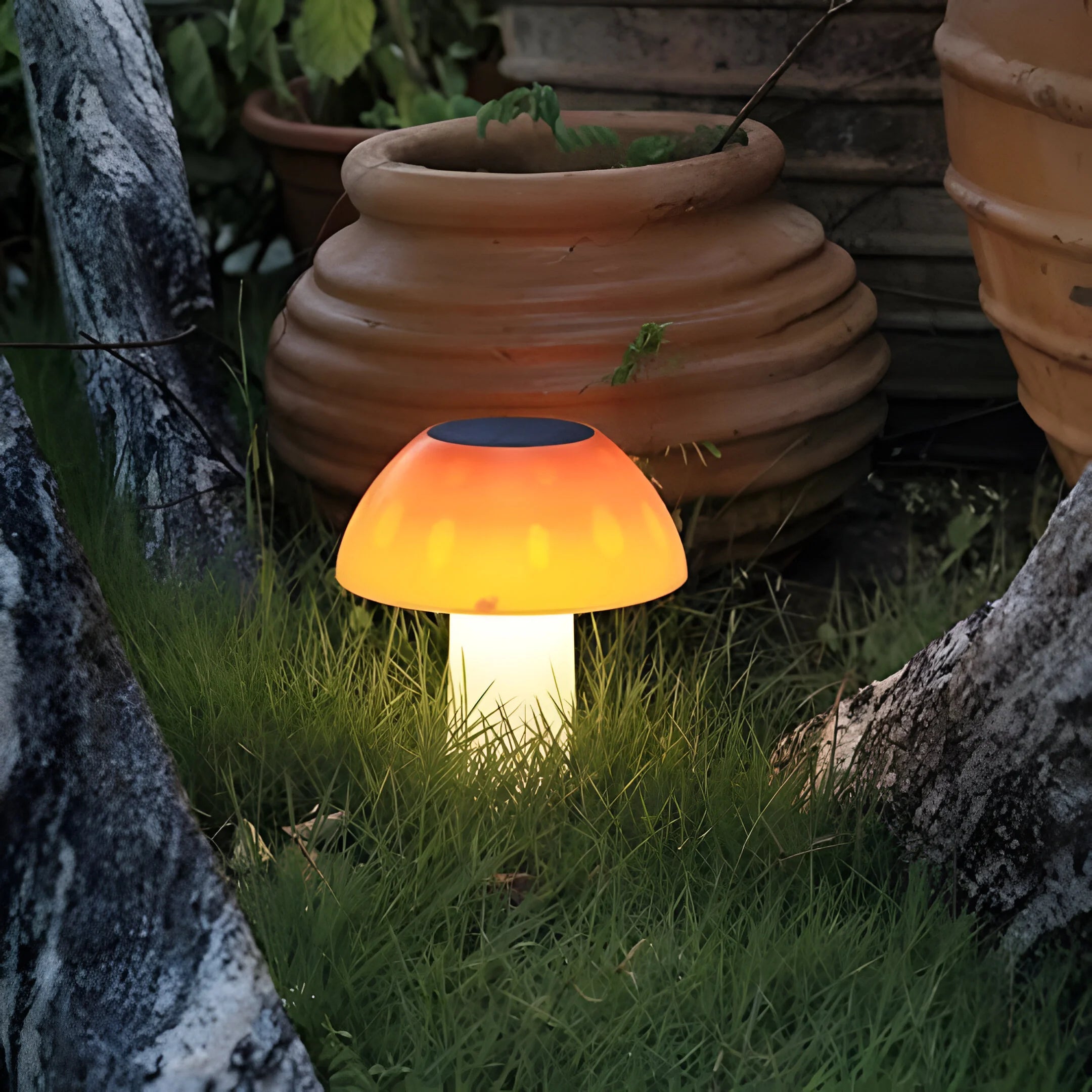 GlowCap – Solar-Powered Mushroom Garden Light