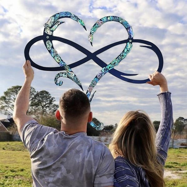 BowLift | Iron Wall Decoration with Infinity Heart