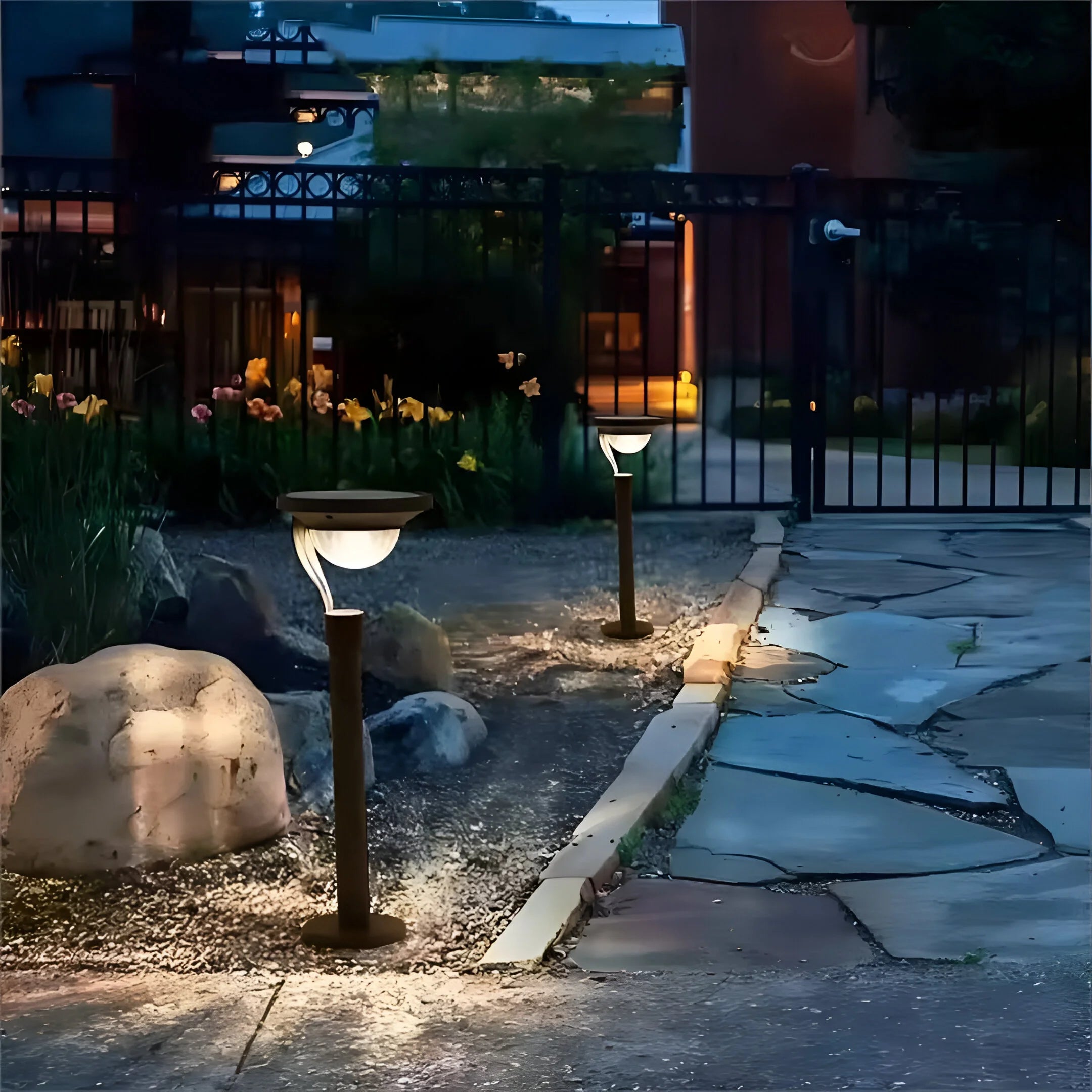 LumiPath – Solar Garden Pathway Lights