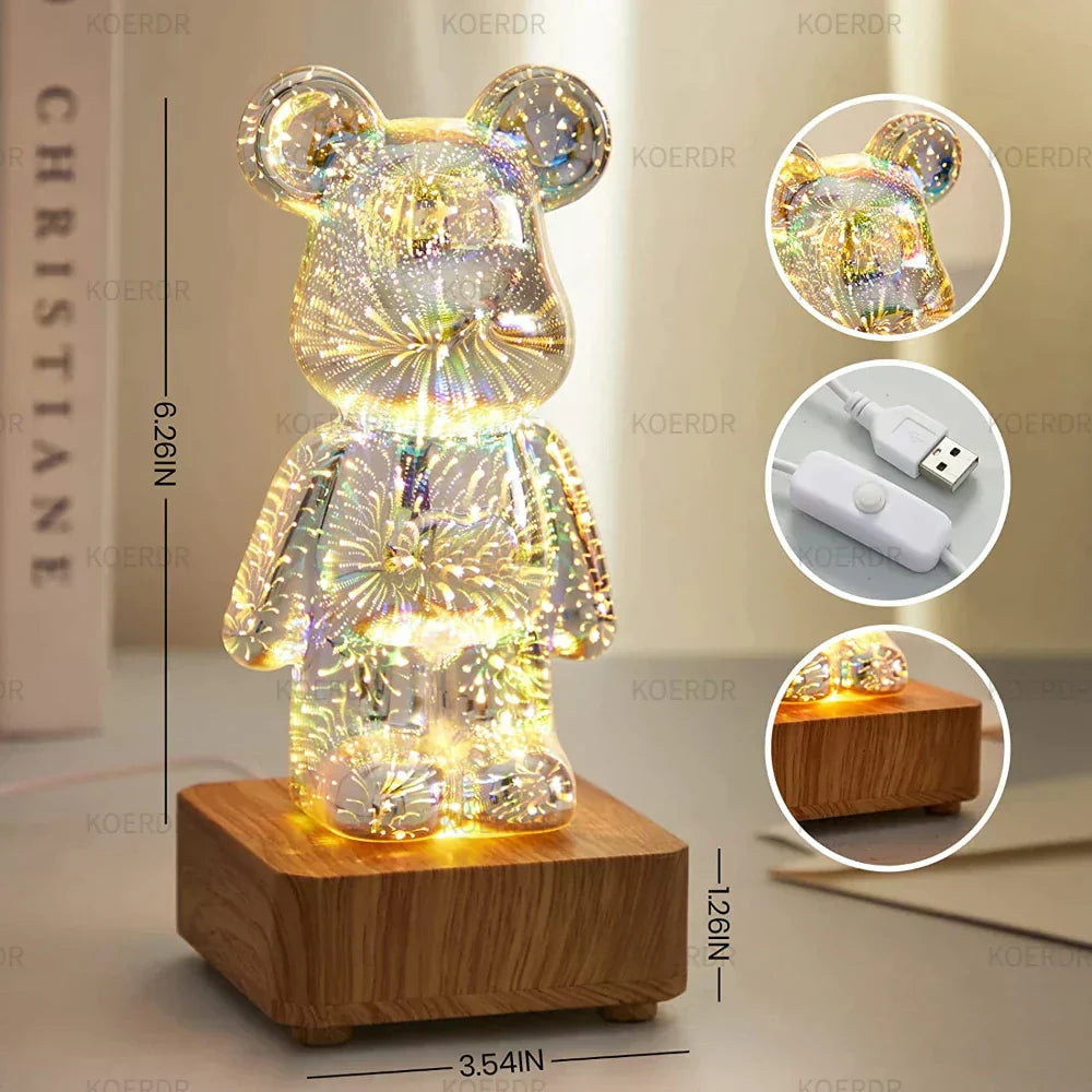 BowLift | 3D Fireworks Effect LED Lamp