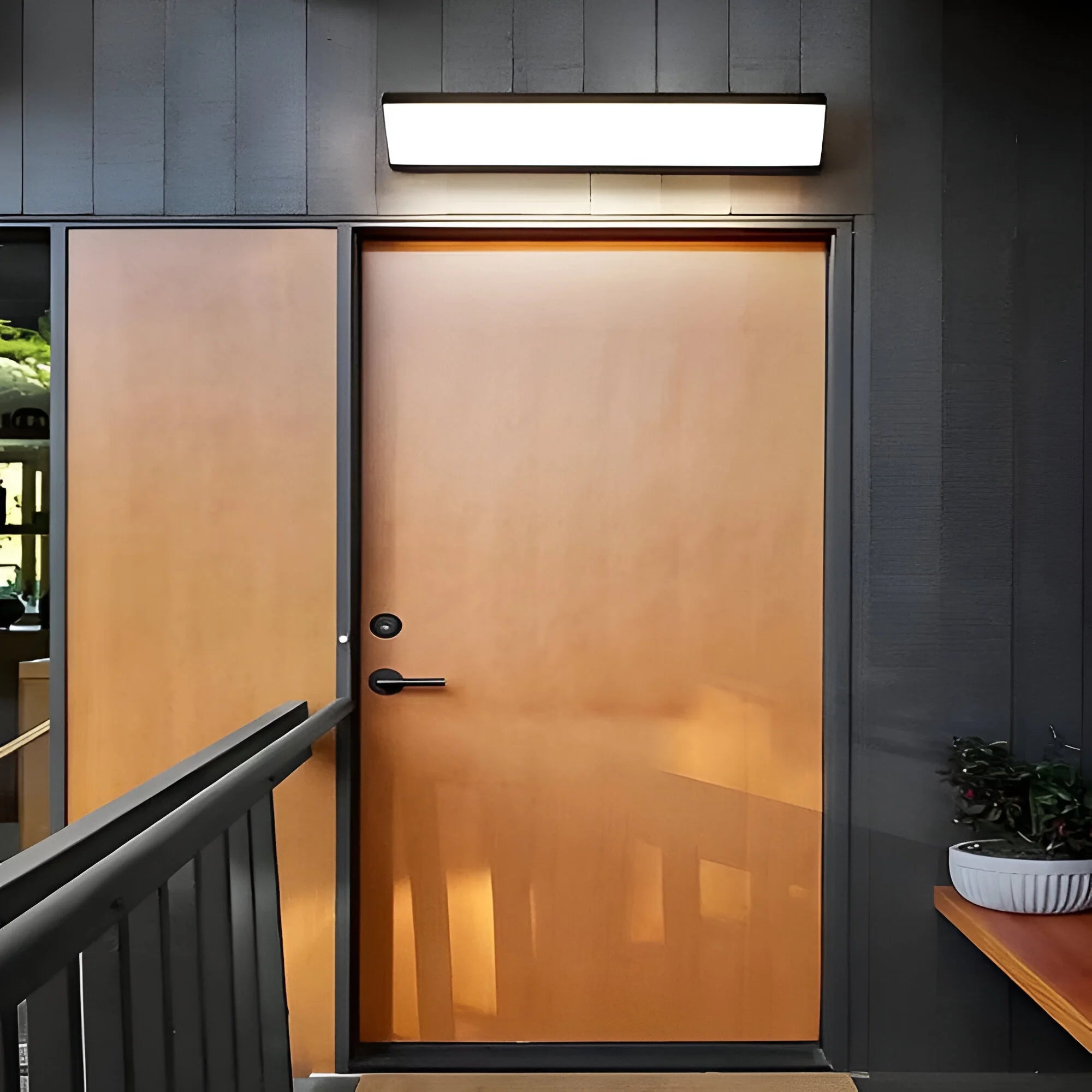GlowFort – LED Wall Lamp with Acrylic Shade