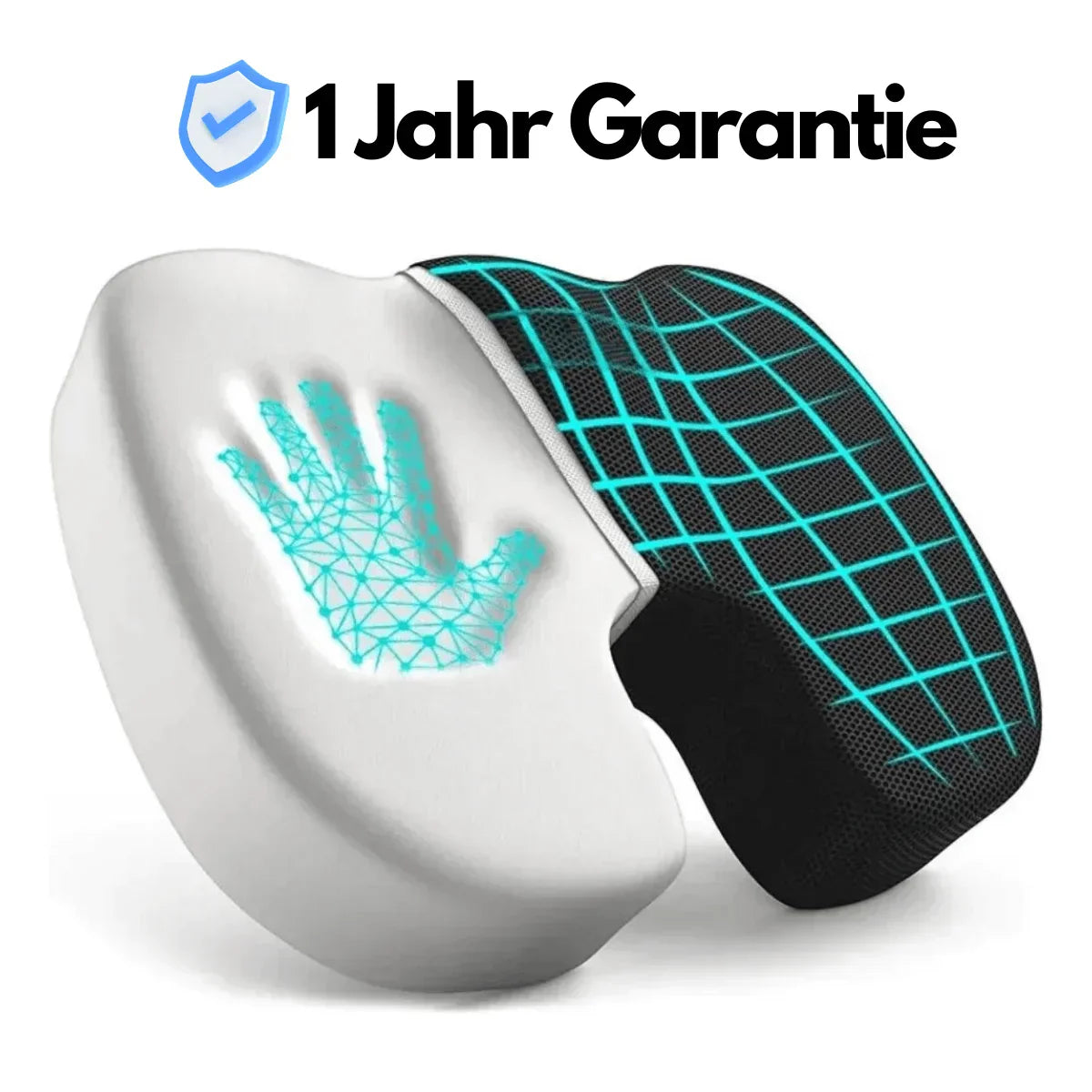 BowLift | Ergonomic 4D Comfort Seat Cushion with Orthopedic Support