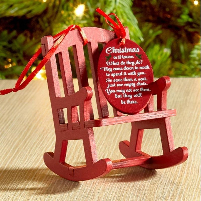 BowLift | Christmas in Heaven Rocking Chair Ornaments