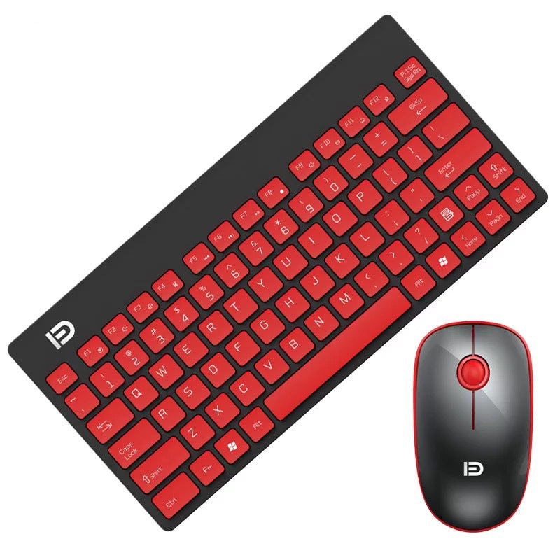 BowLift | 2.4GHz Ultrathin Portable Wireless Keyboard and Mouse Combo With Multimedia Shortcuts, Long Battery Life & Ergonomic Design