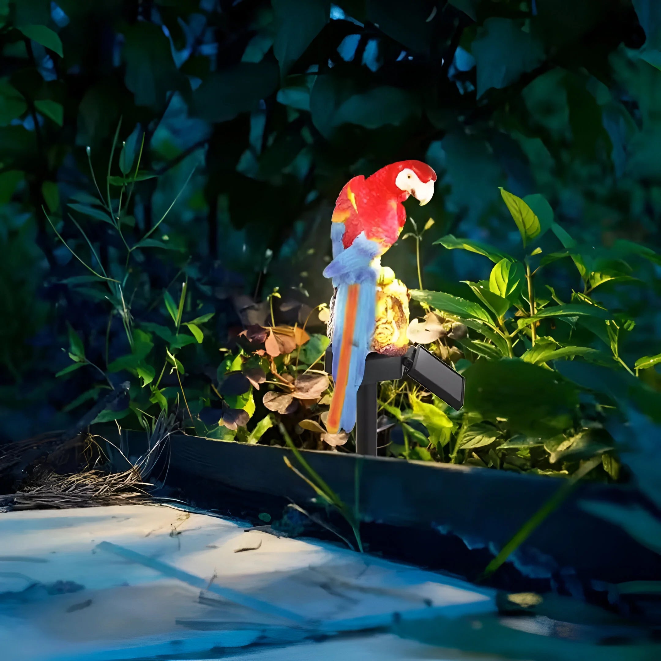 LumiNest – Sunlit Garden Bird Light