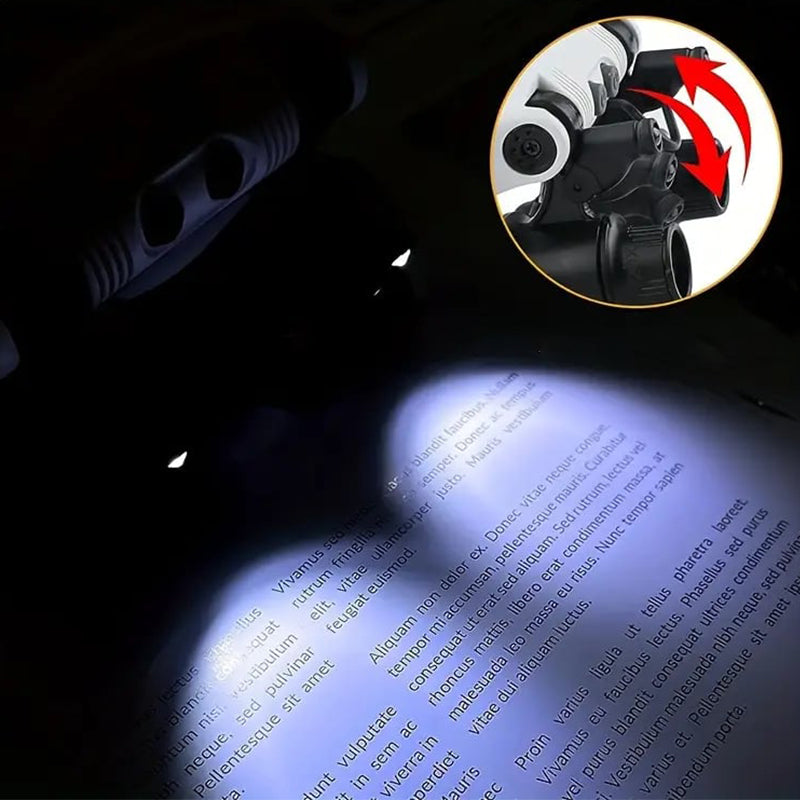BowLift | Magnifying glasses with LED lamps for double eyes
