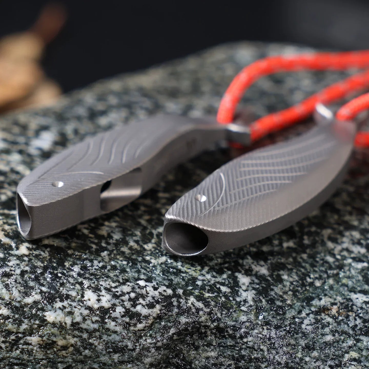 BowLift | Pure Titanium Fish-Shaped Survival Whistle - Loud, Portable, Cute