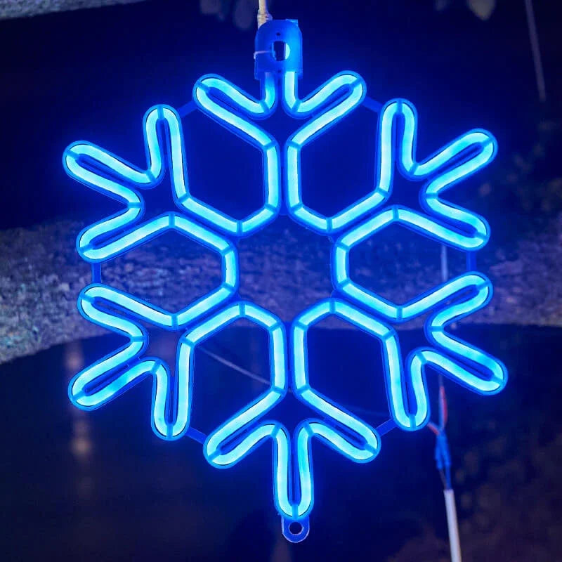 FrostGlow – Snowflake Garden Light