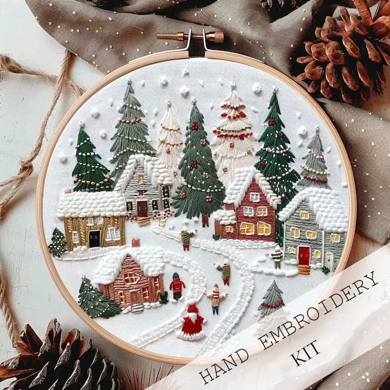 BowLift | Christmas Embroidery KIT