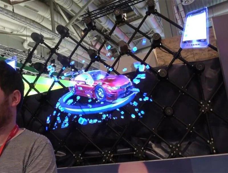 BowLift | 3D Fan Hologram Projector Holographic Imaging Display Lamp