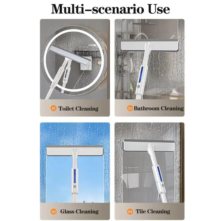 BowLift | 3-in-1 Window Cleaner with Extension & Spray Function + 3 Cloths