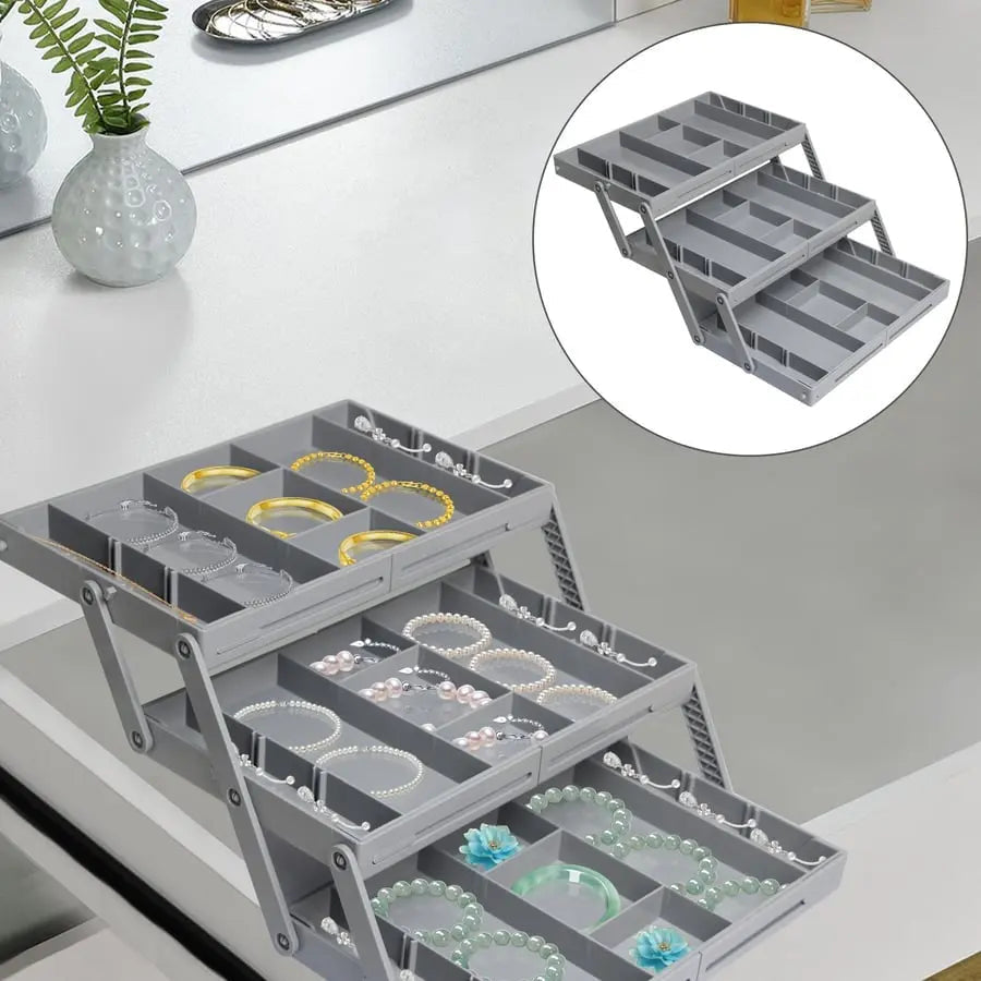 BowLift | 3-tier Smart Drawer Organizer – Makes optimal use of storage space