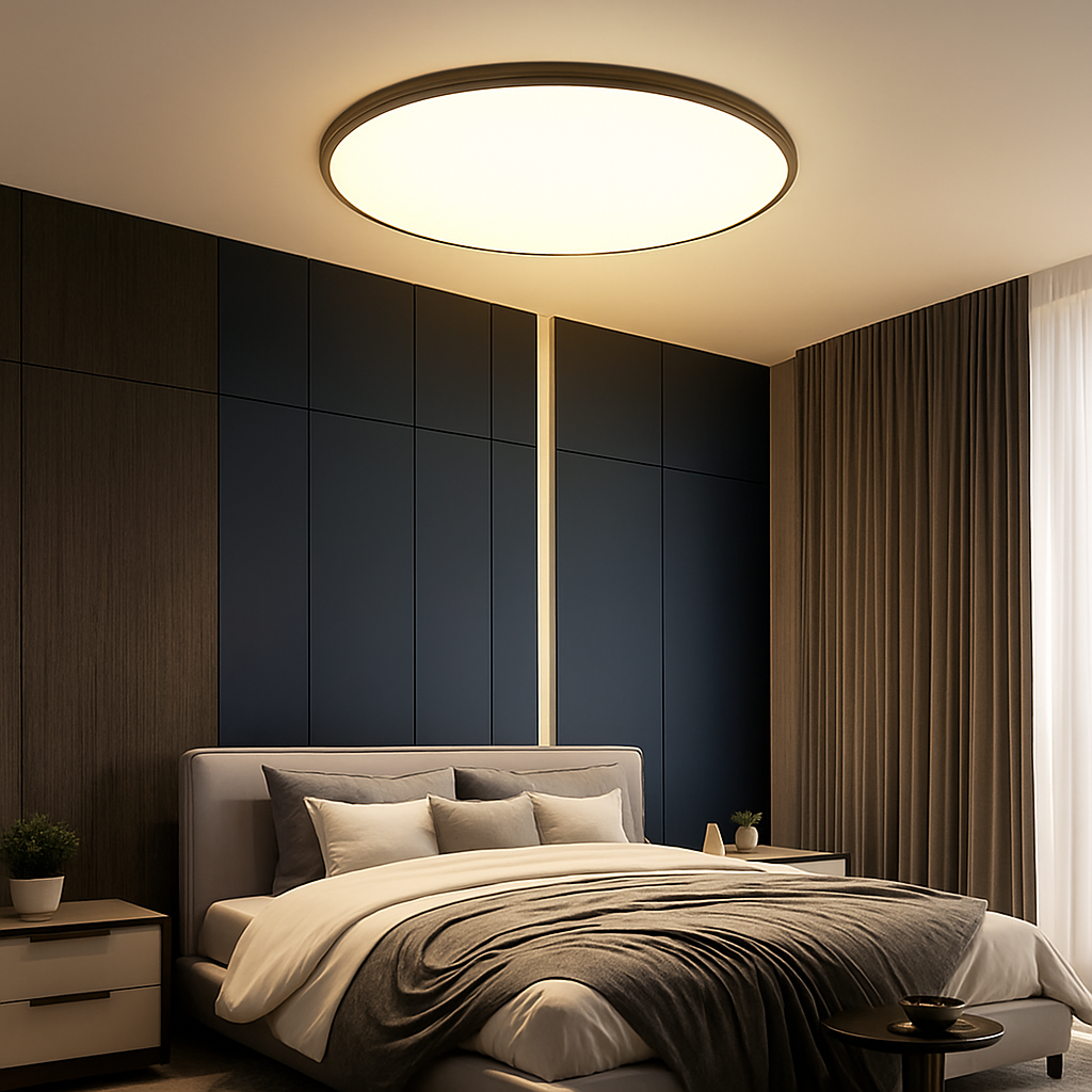 BowLift | Flush Mount LED Ceiling Light Modern Round