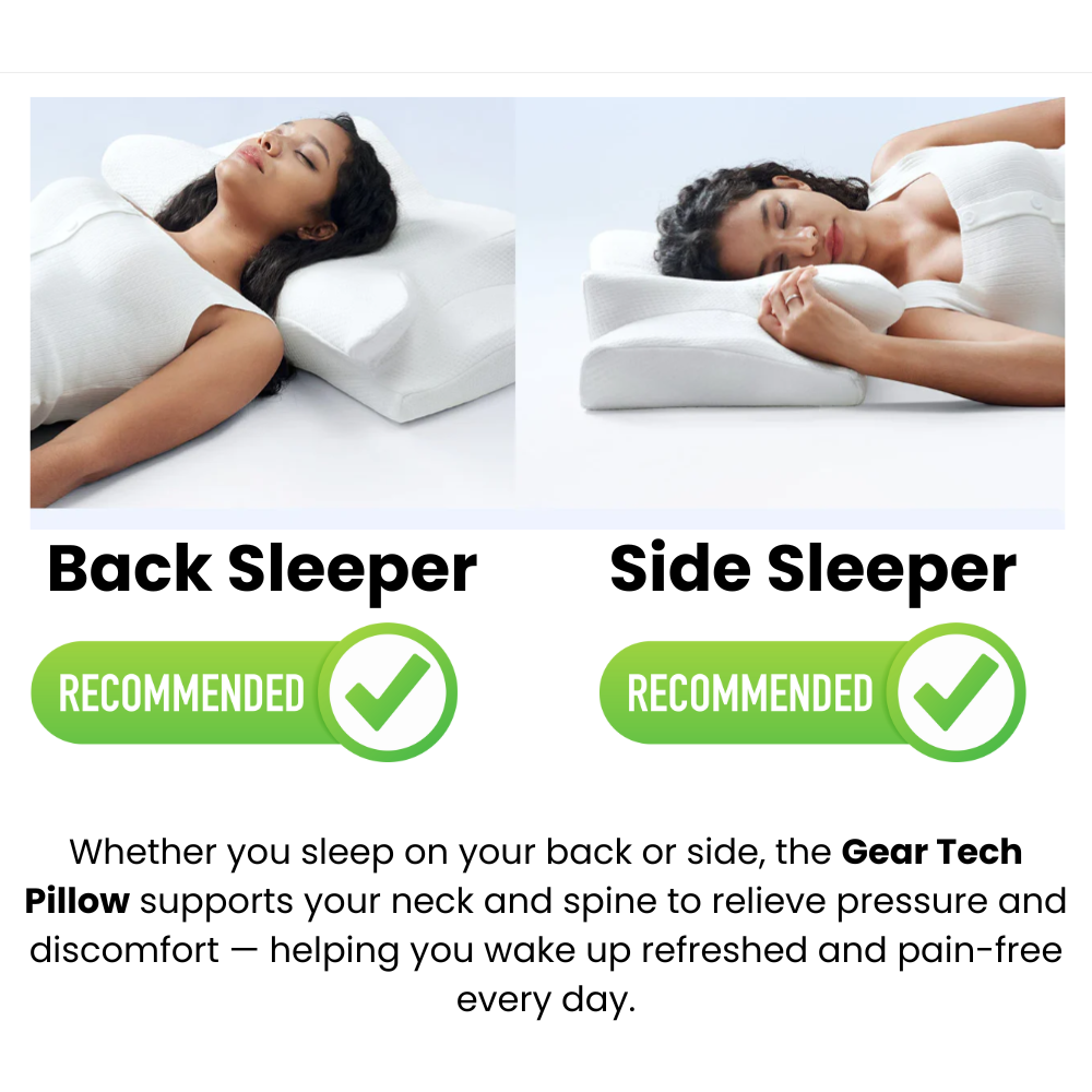 BowLift | Pillow for Side & Back Sleepers – Orthopedic Memory Foam Pillow for Neck & Shoulder Pain Relief and Perfect Sleep Alignment