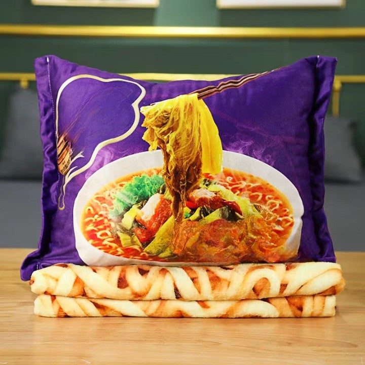 BowLift | Comfort Food Noodle Snuggle Throw Blanket