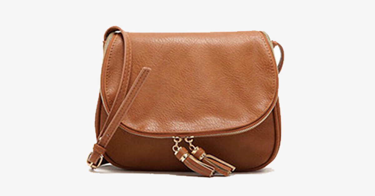 BowLift | Crossbody handbag - Medium Crossbody Bags Messenger bag Travel shoulder bags with tassel