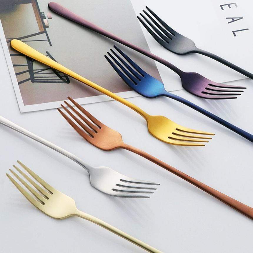BowLift | Cutlery Set Modern Stainless Steel Dining Forks