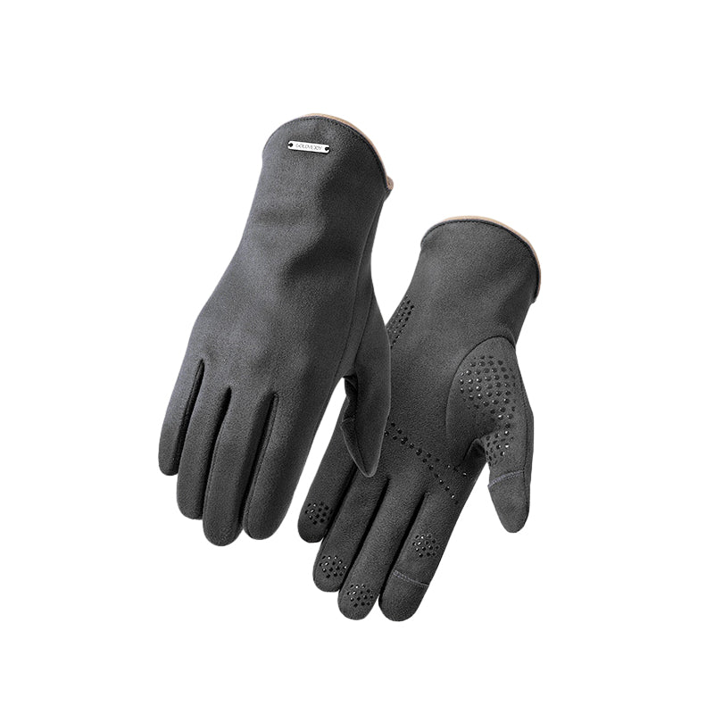 BowLift | Cold-resistant suede gloves