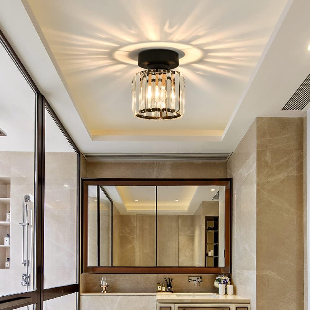 BowLift | Crystal Glass Ceiling Light for Modern Interiors