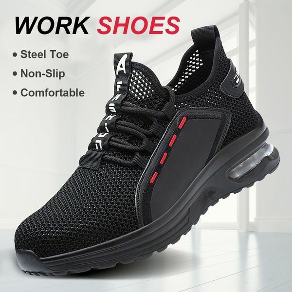 BowLift | Ultralight, breathable, slip-resistant work shoes with steel toe - Free Shipping
