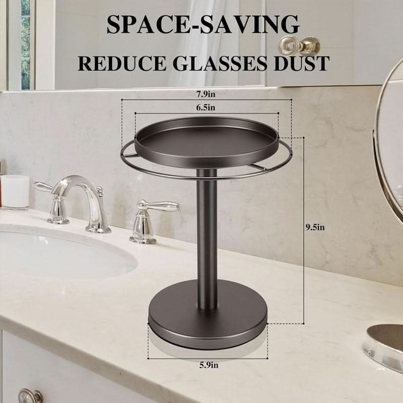 BowLift | 360° Rotating Glasses Stand for Elegant Storage