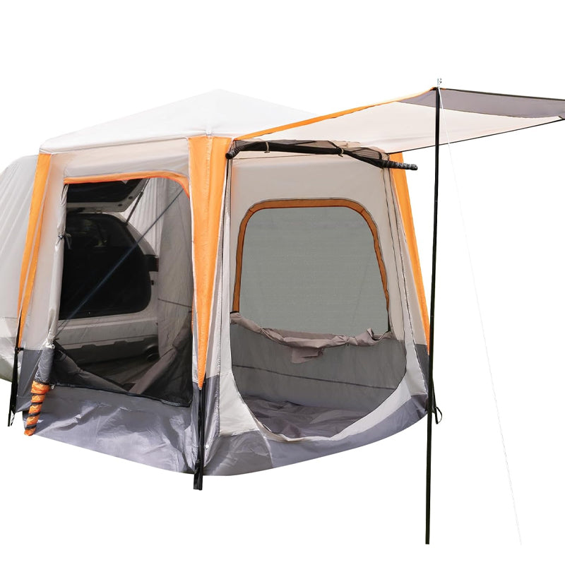 BowLift | SUV Camping Tent Double Door Design Rainfly Waterproof Outdoor SUV Tent with Poles