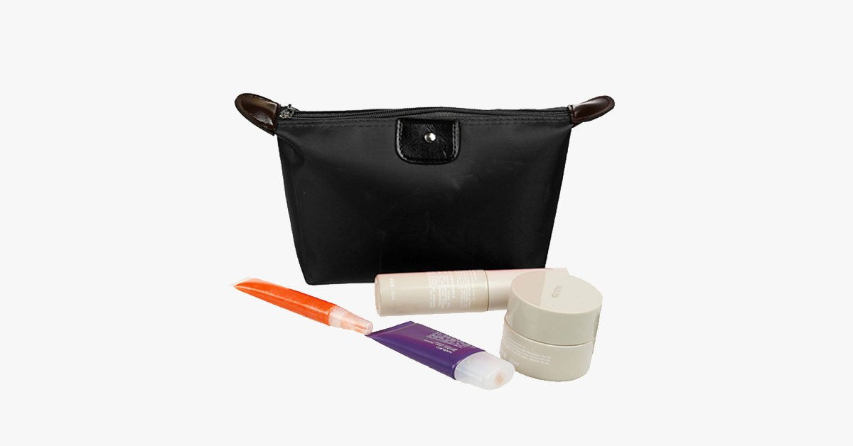 BowLift | Candy Cosmetic Travel Case - Nylon Bag - Zipper Closure - Perfect for Organizing Your Cosmetics!