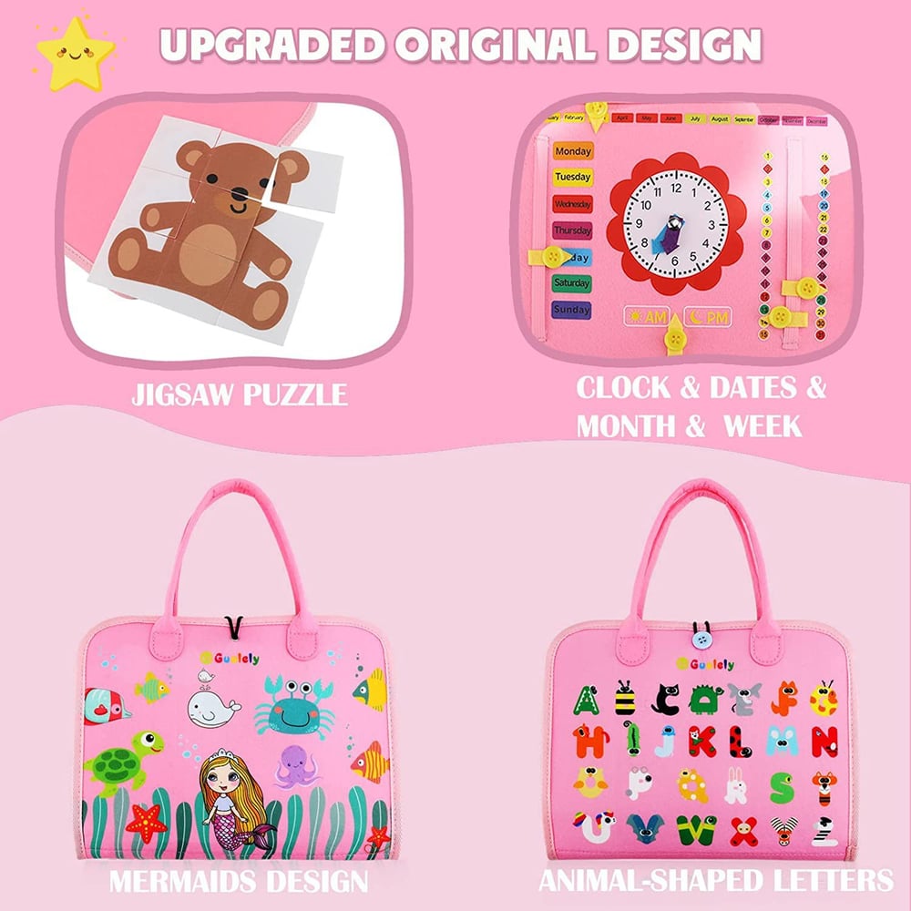 BowLift | Feel Game Board – Montessori Activity Toy for the Motor Development of Children