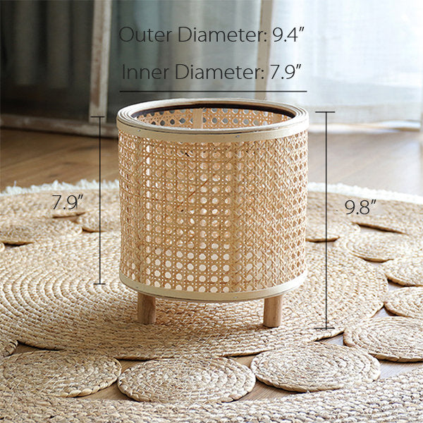 BowLift | Braided Flower Pot Holder made of Rattan