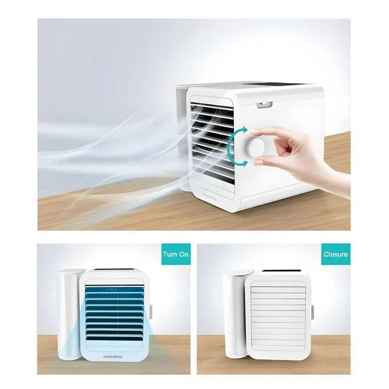 BowLift | Hexton | Portable MicroCool Mini Air Conditioner with 1000ml Water Tank | Personal Cooling & Humidifier