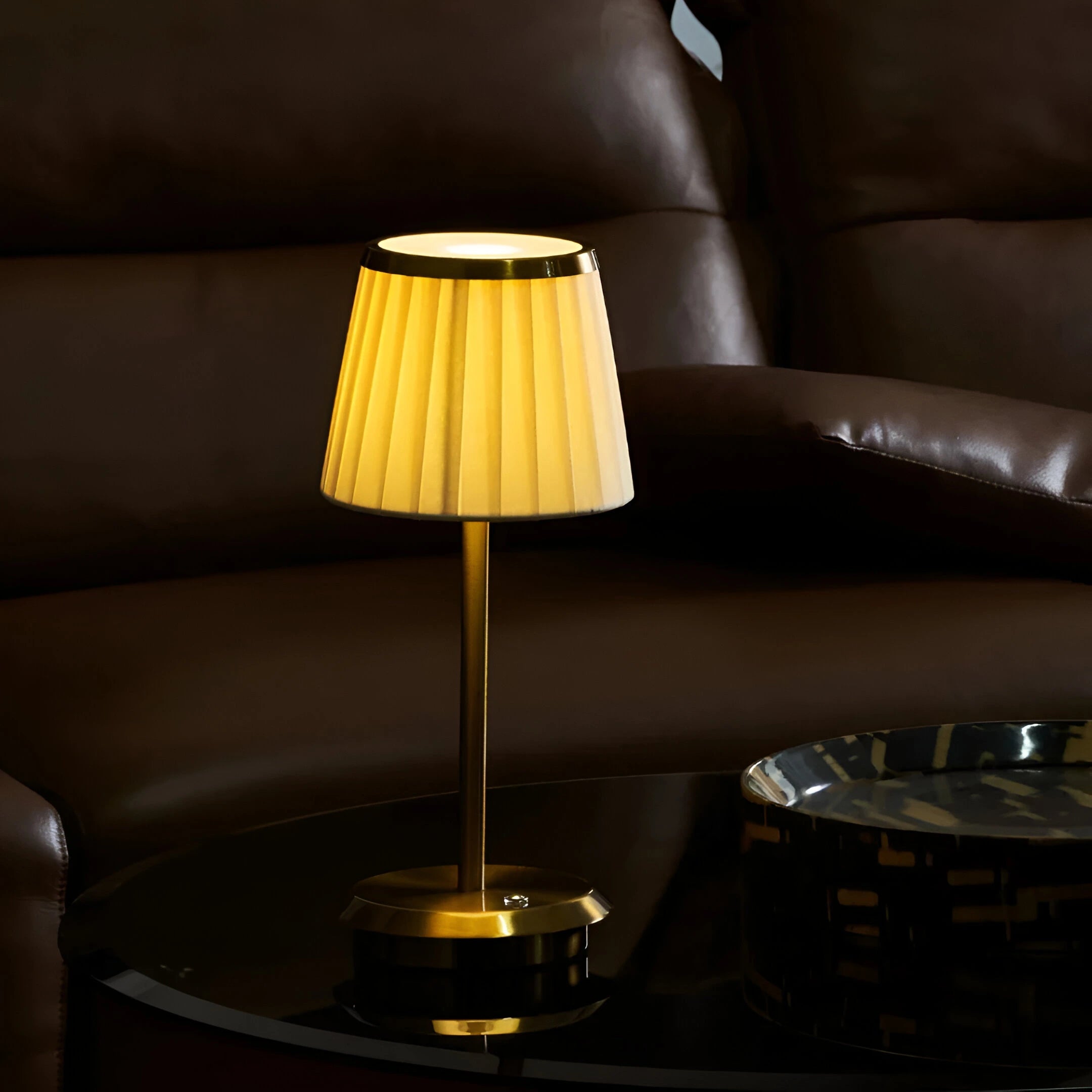 LunaGlow – Cordless Fabric Table Lamp
