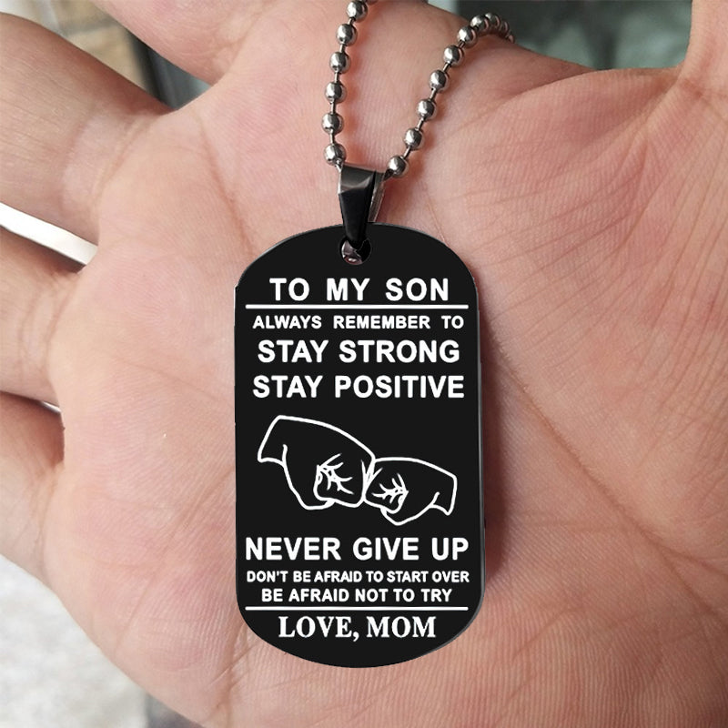 BowLift | English Alphabet Stainless Steel Necklace