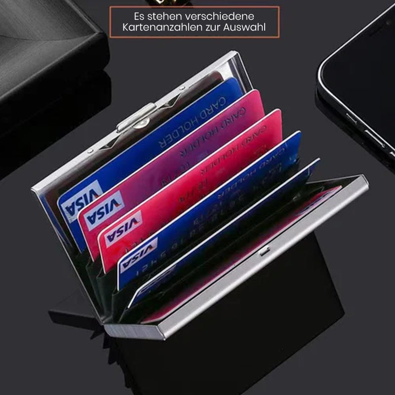 BowLift | Ultral thin card case with theft and demagnetization protection