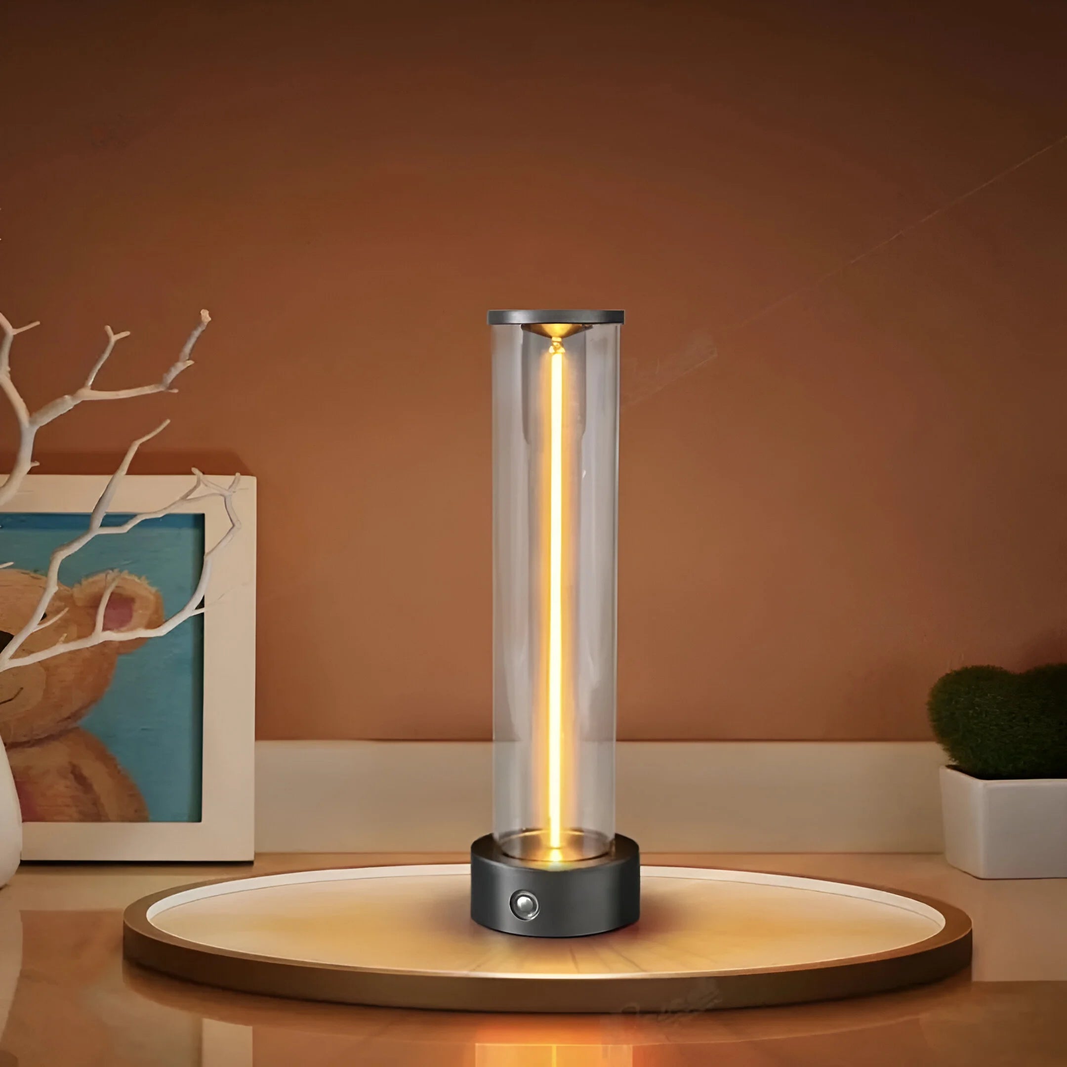 LumiGlide – Adjustable LED Magnetic Table Lamp