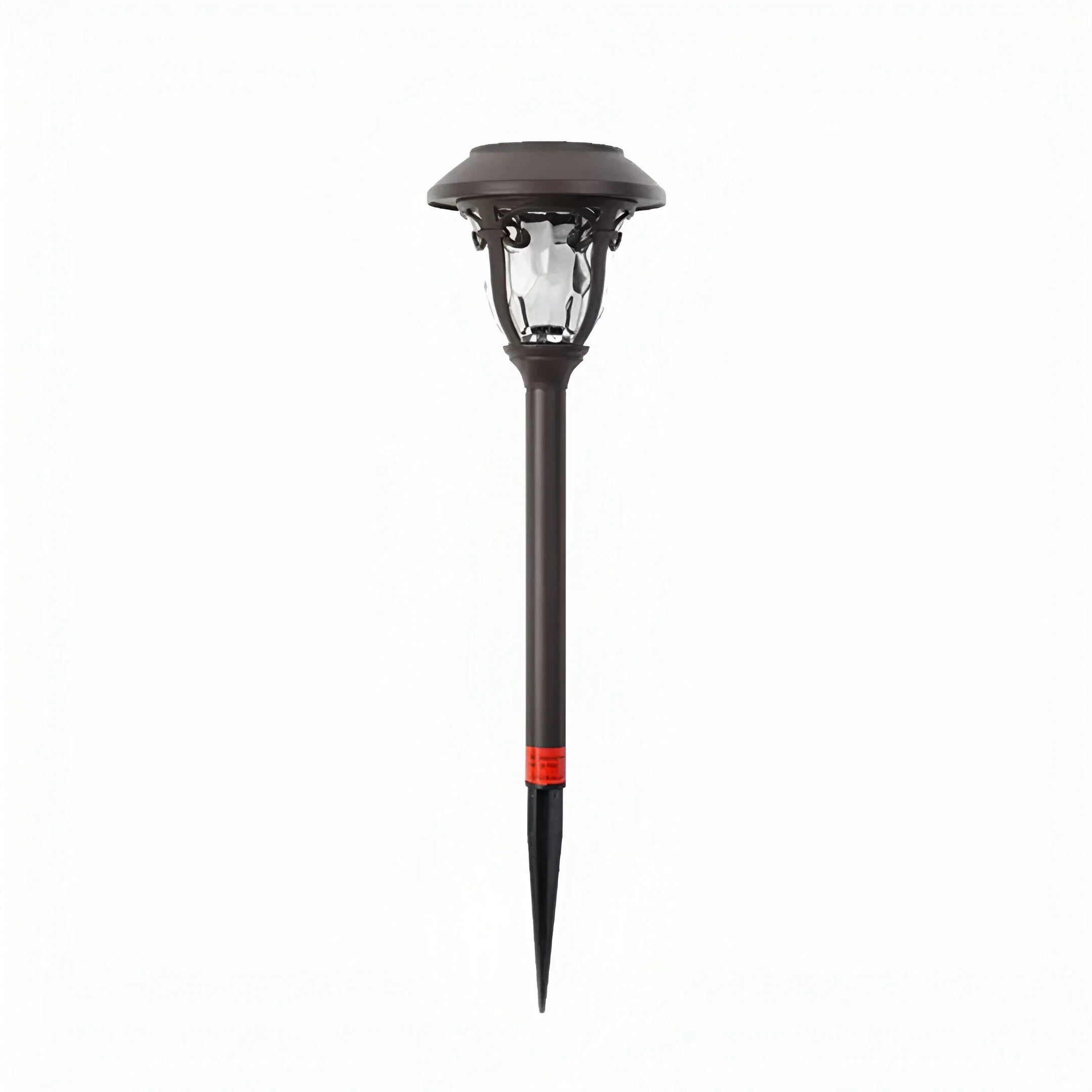 LumiPost – Solar Metal & Glass Outdoor Garden Light
