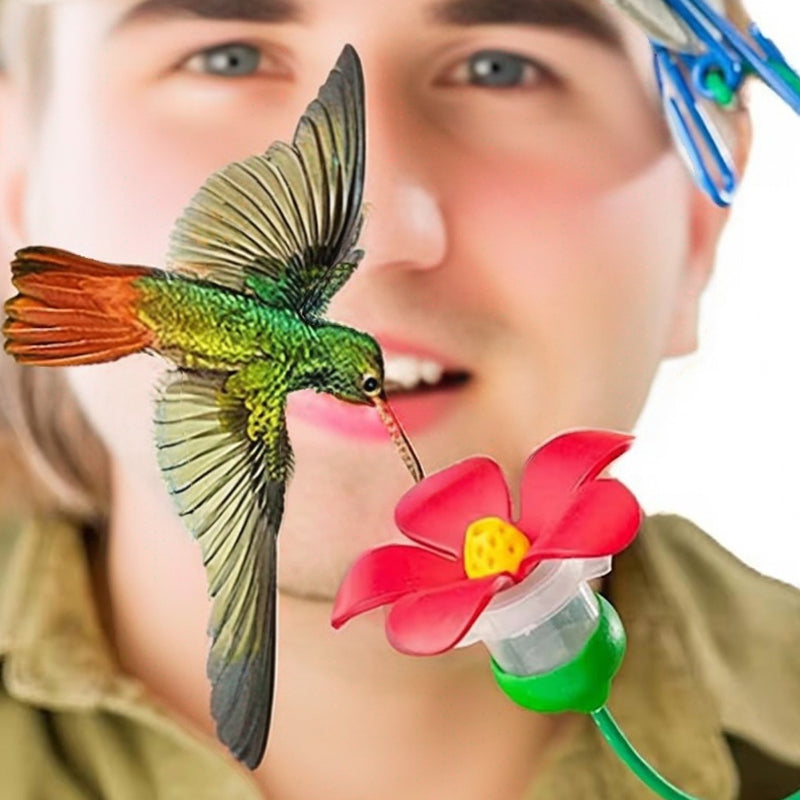 BowLift | Hat Clip Hummingbird Feeder