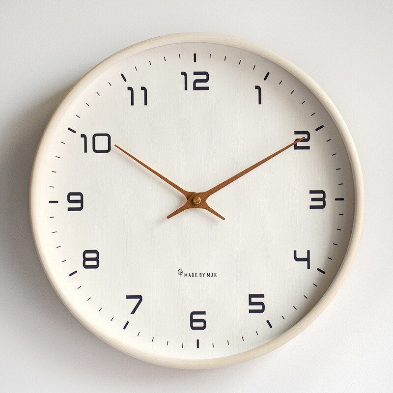 BowLift | Wall clock - Luxora - Nordic design - Solid wood