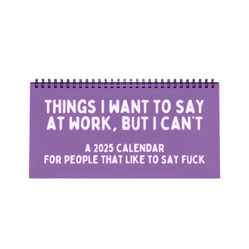 BowLift | Funny 2025 sarcastic calendar