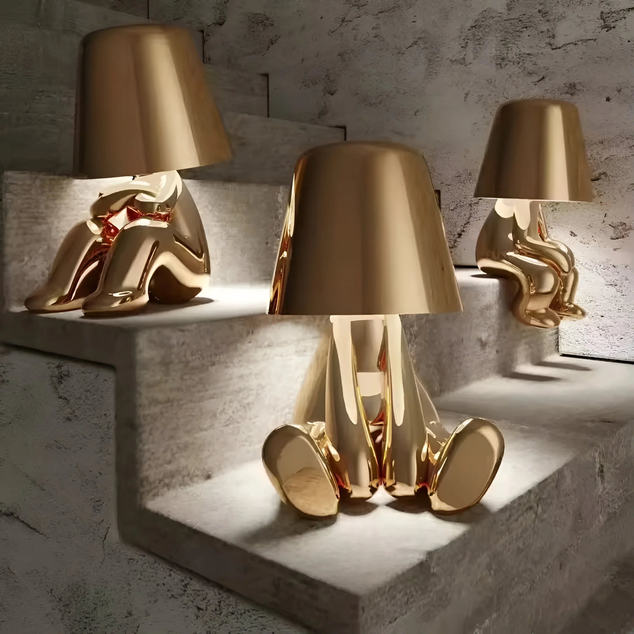 ThinkerGlow – Artistic Luxury Table Lamp Collection
