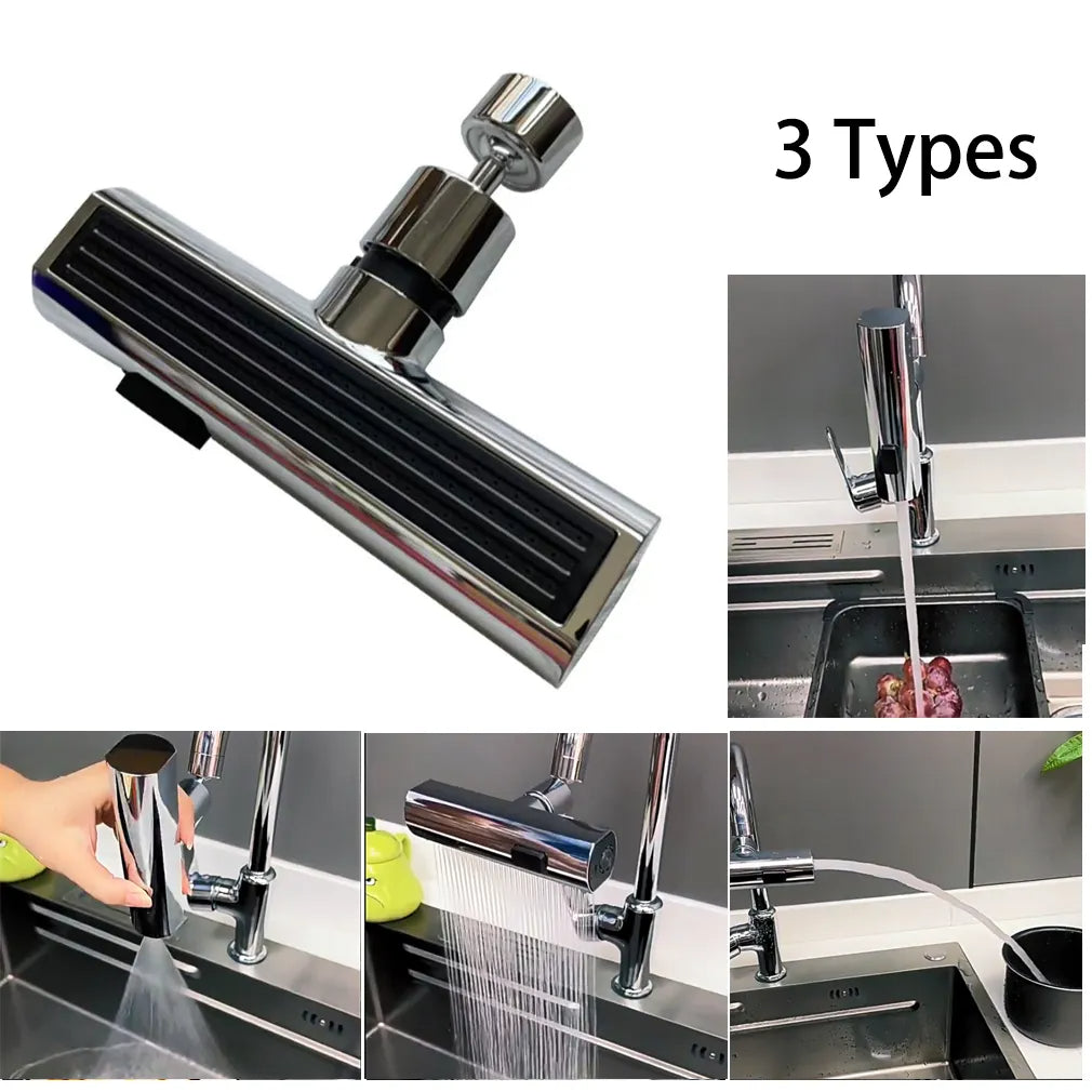 BowLift | Universal Rotating Waterfall Sink Faucet Extension