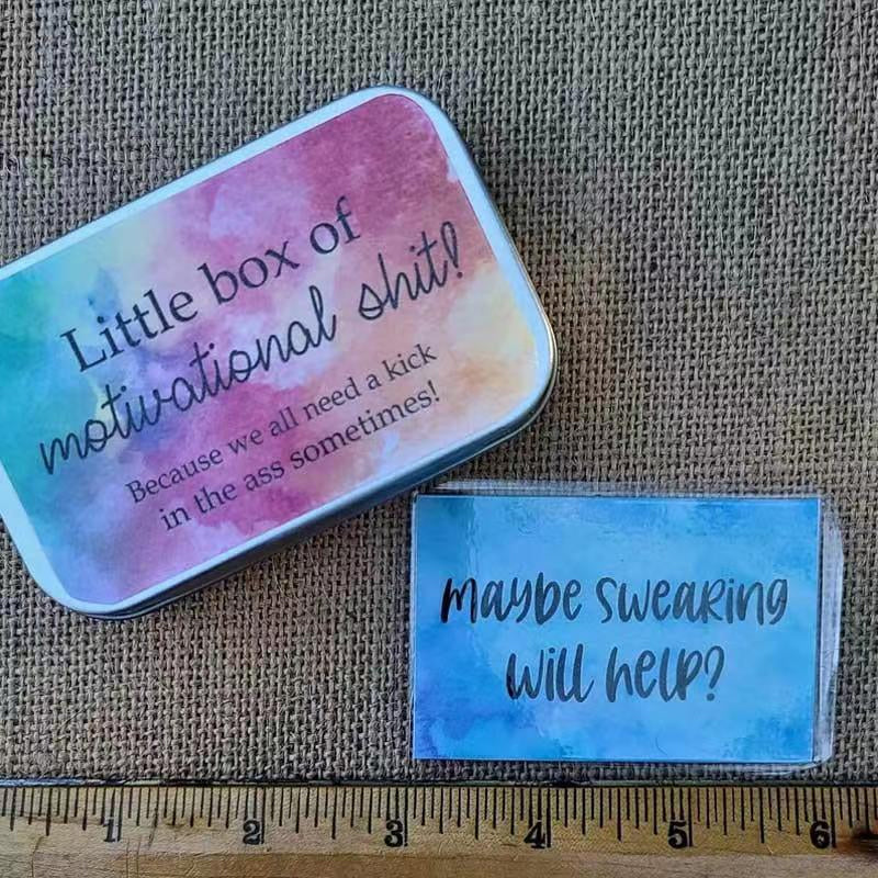 BowLift | Funny Motivation Card Gift (Set of 20 pieces)