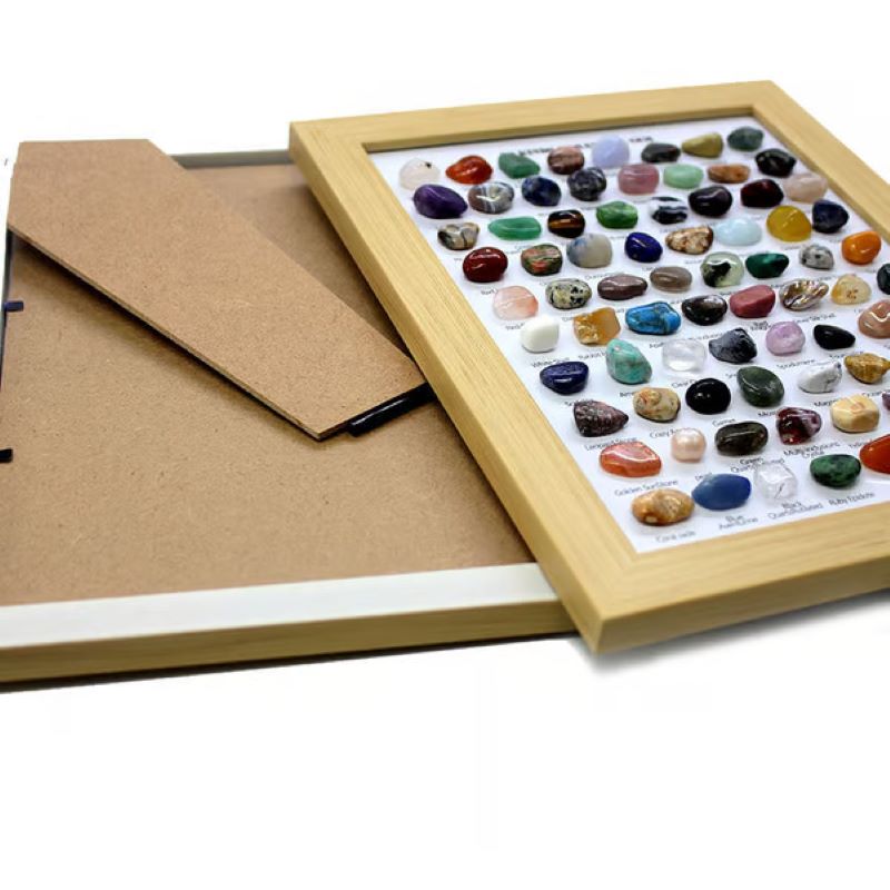 BowLift | 80 Mineral Specimens Framed Box