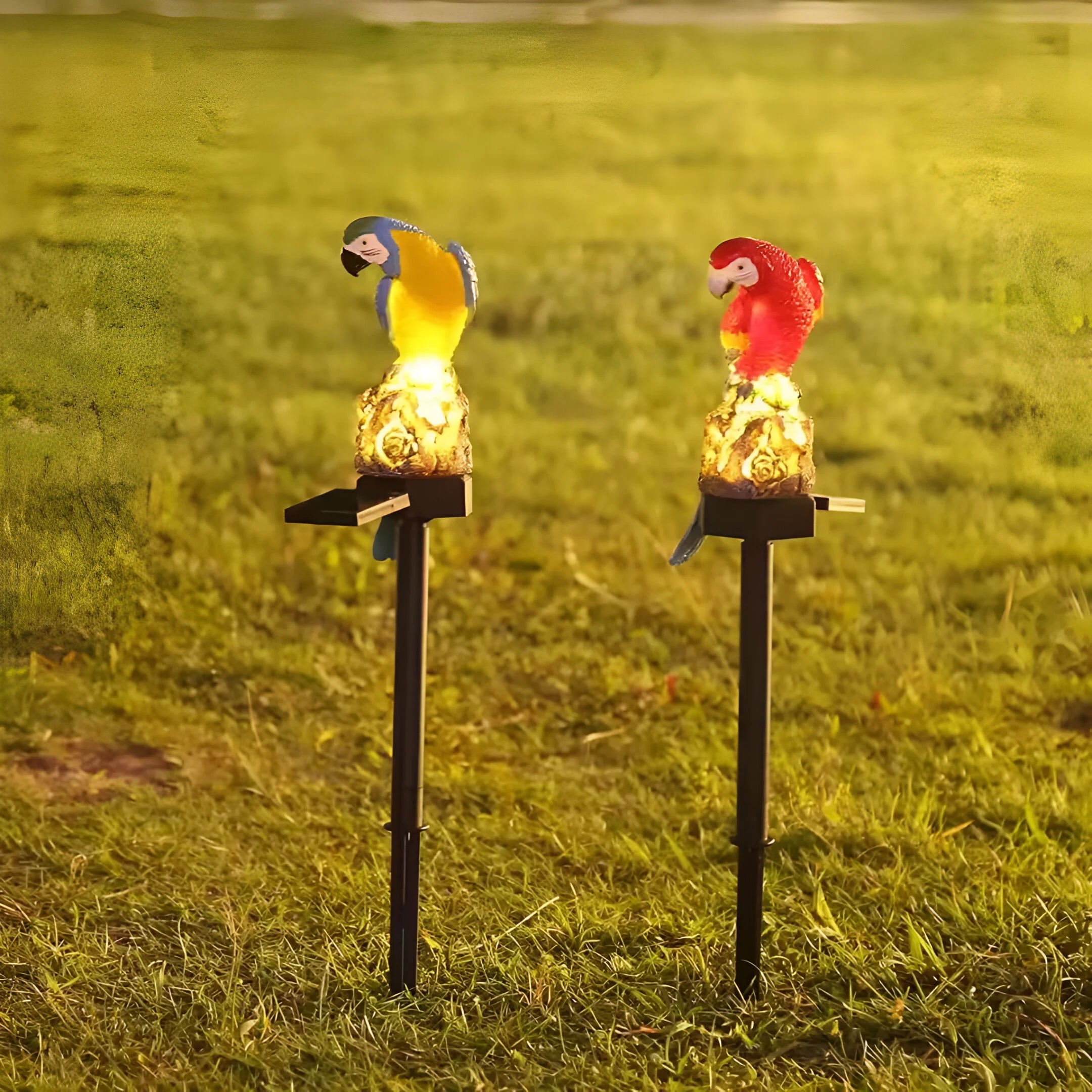 LumiNest – Sunlit Garden Bird Light