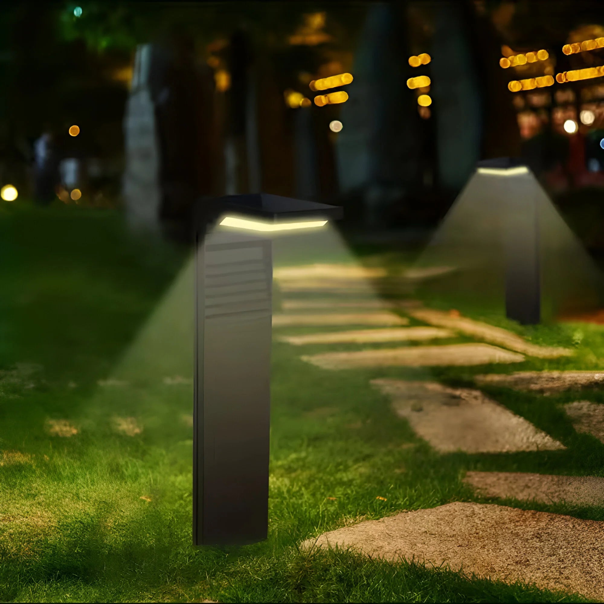 GlowEdge – Solar Powered Garden Light