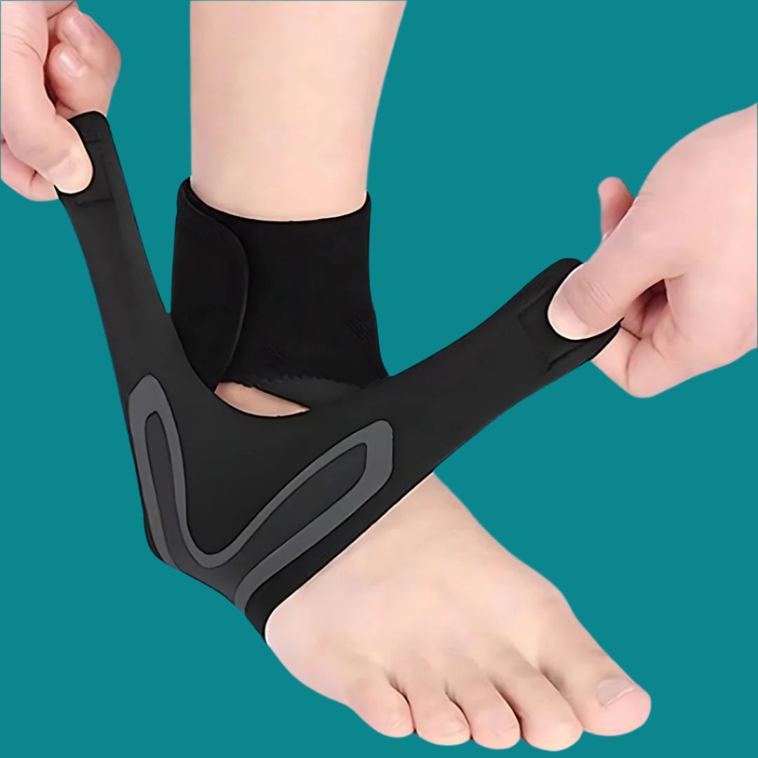 BowLift | Adjustable Elastic Ankle Brace for Injury Recovery & Daily Support - Comfortable Ankle Stabilizer for Sports & Active Lifestyle